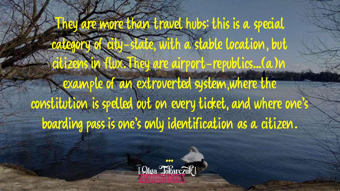 City State quotes by Olga Tokarczuk