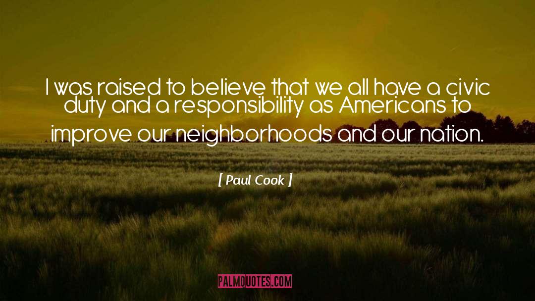 Civic Duty quotes by Paul Cook