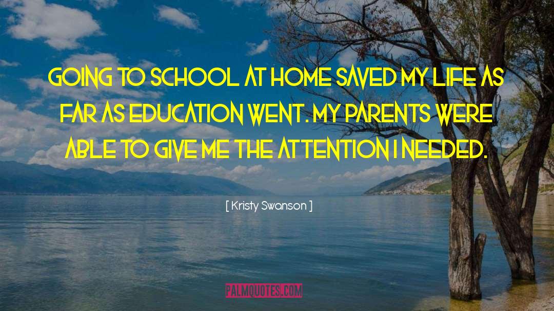Civic Education quotes by Kristy Swanson