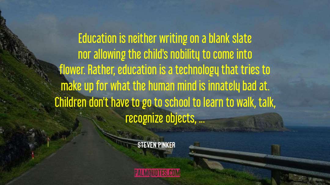 Civic Education quotes by Steven Pinker