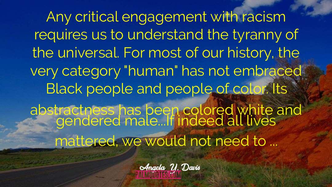 Civic Engagement quotes by Angela Y. Davis