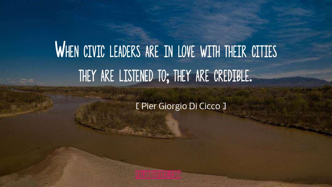 Civics quotes by Pier Giorgio Di Cicco