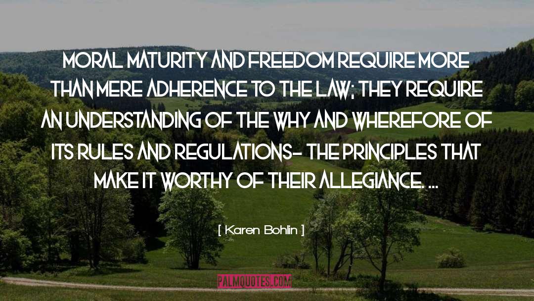 Civics quotes by Karen Bohlin