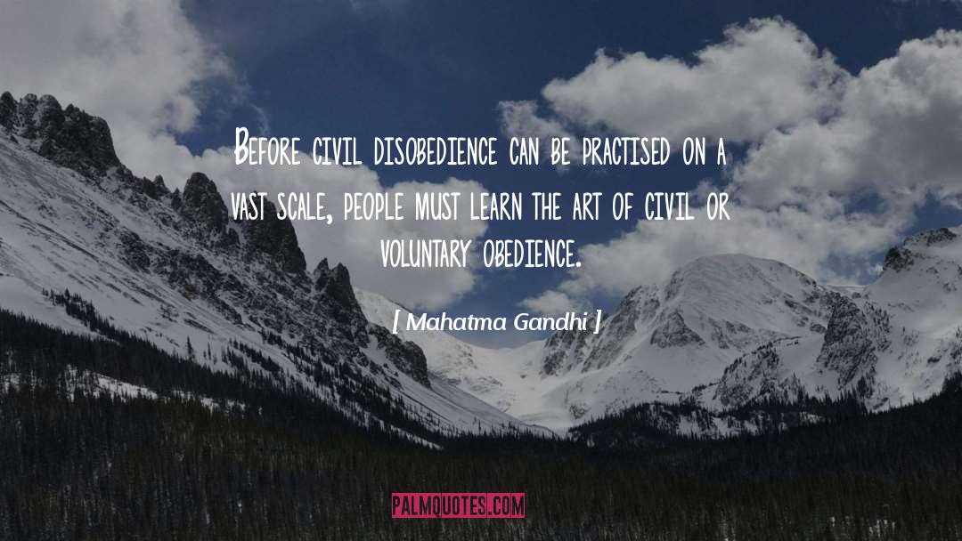 Civil Disobediance quotes by Mahatma Gandhi