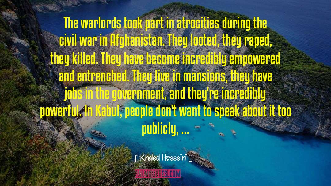 Civil Disobediance quotes by Khaled Hosseini