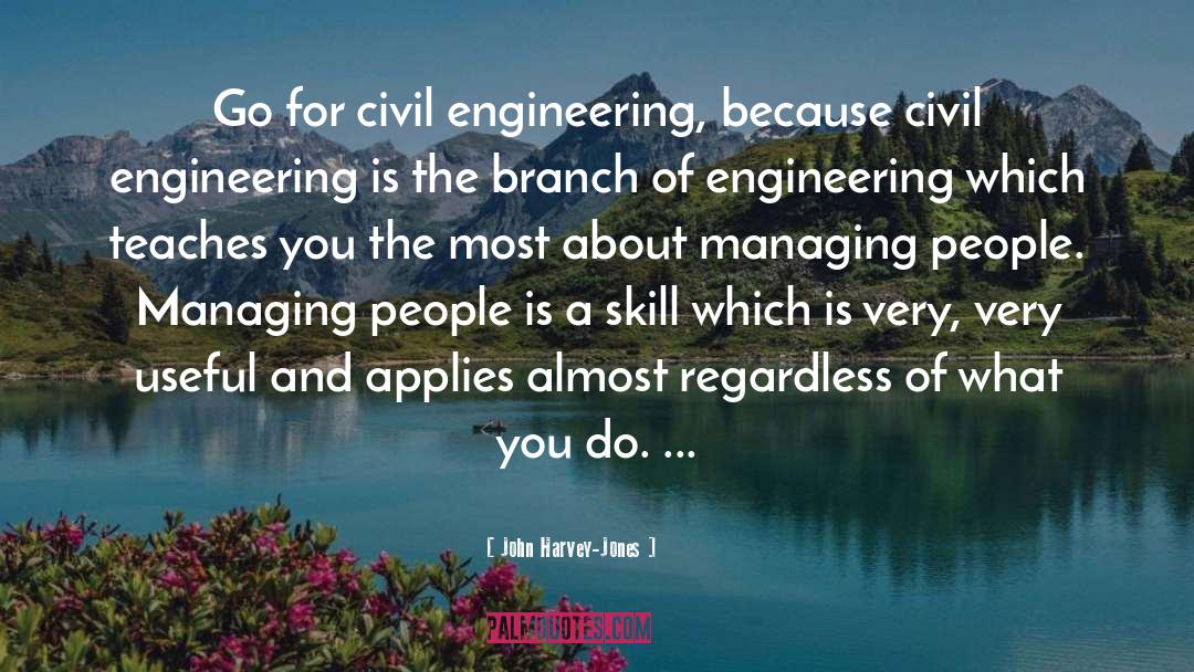 Civil Engineering quotes by John Harvey-Jones