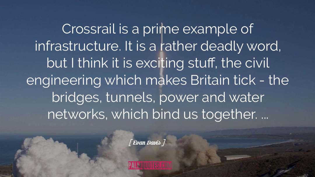 Civil Engineering quotes by Evan Davis