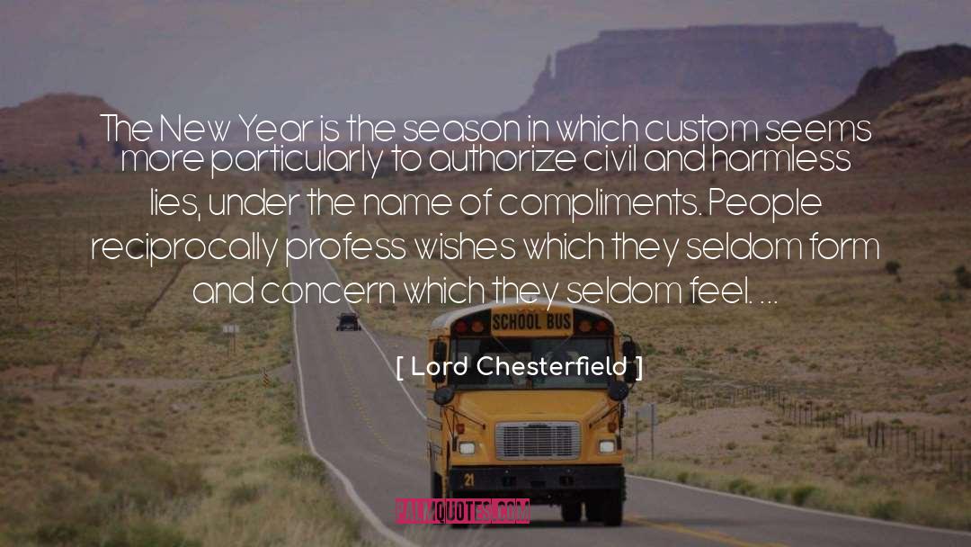Civil Fabric quotes by Lord Chesterfield