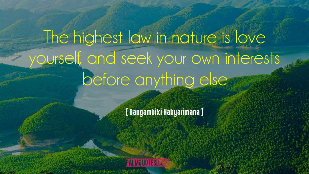 Civil Law quotes by Bangambiki Habyarimana