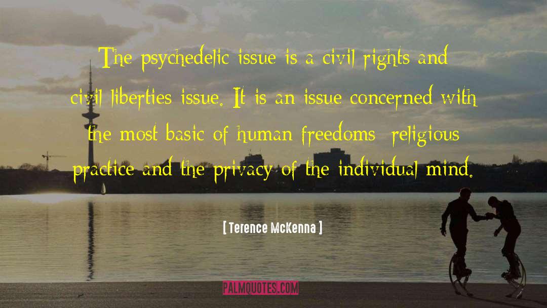 Civil Liberties quotes by Terence McKenna