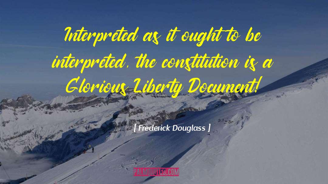 Civil Liberty quotes by Frederick Douglass