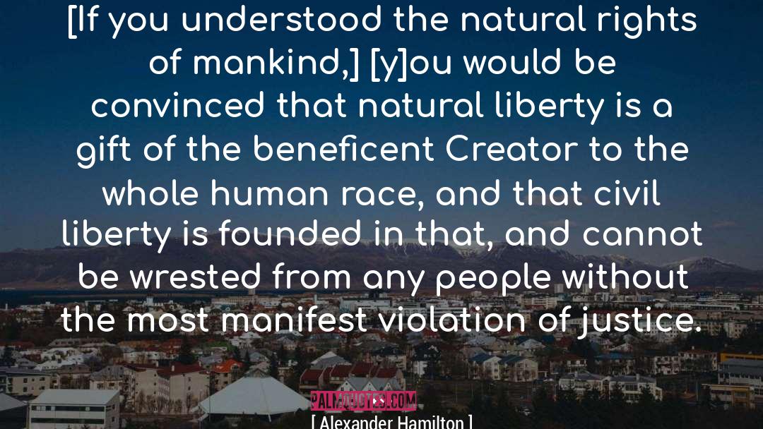 Civil Liberty quotes by Alexander Hamilton