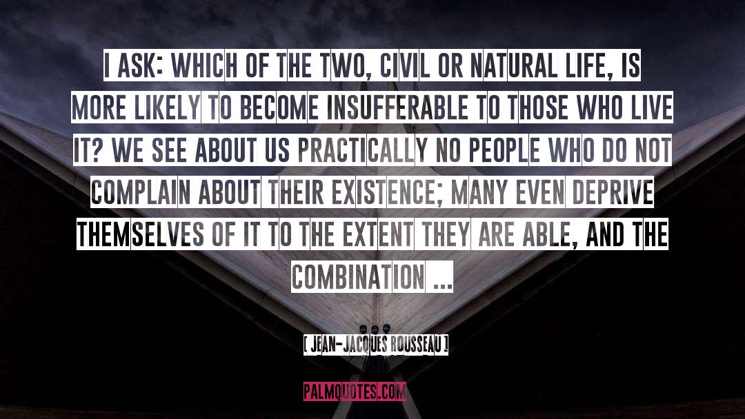 Civil quotes by Jean-Jacques Rousseau