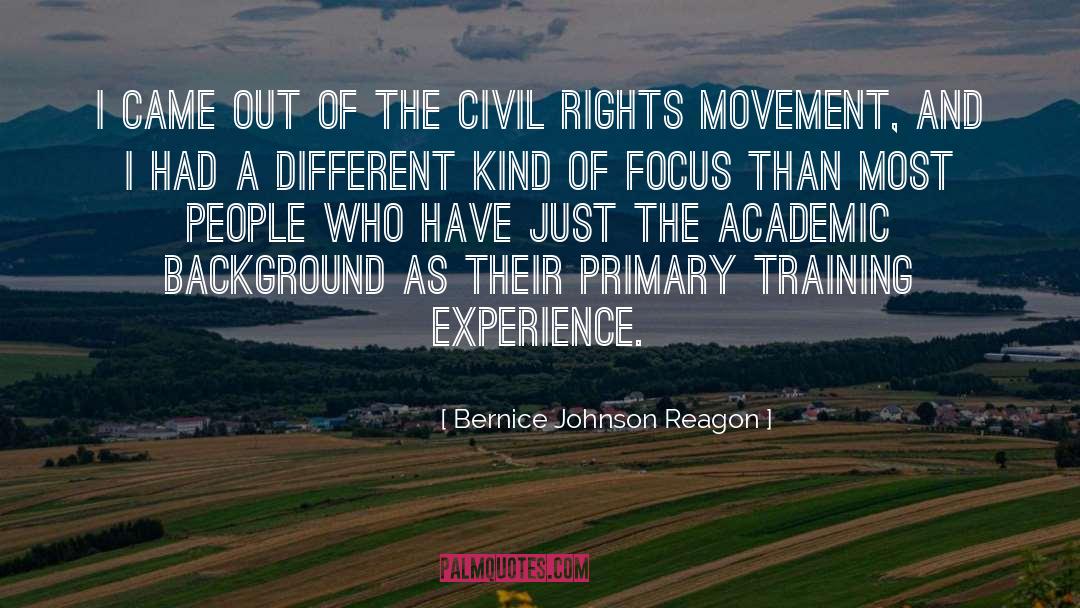 Civil Right Movement quotes by Bernice Johnson Reagon