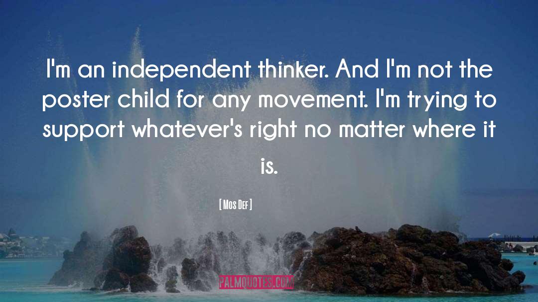 Civil Right Movement quotes by Mos Def