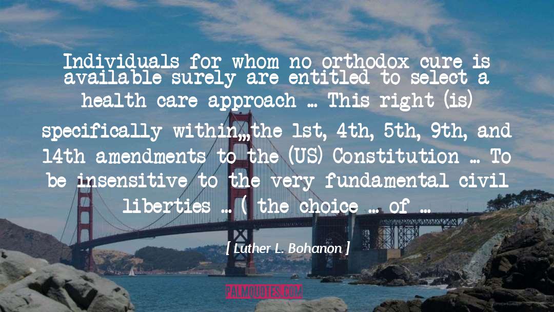 Civil Right Movement quotes by Luther L. Bohanon