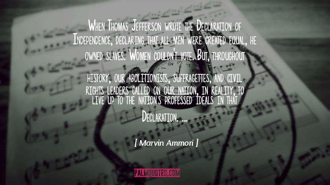 Civil Rights Leaders quotes by Marvin Ammori