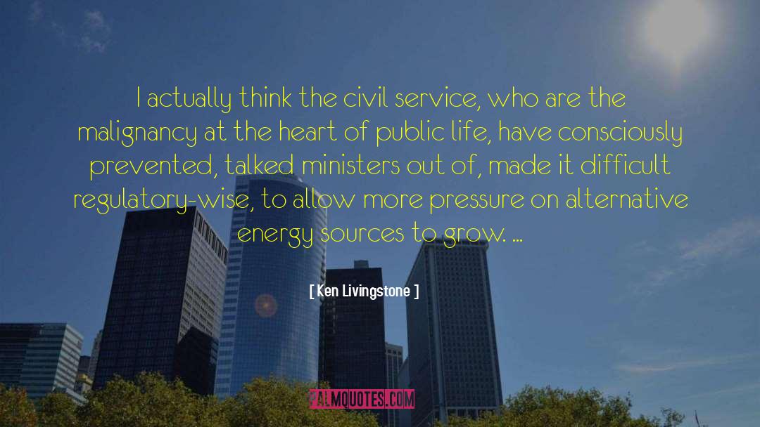 Civil Service quotes by Ken Livingstone