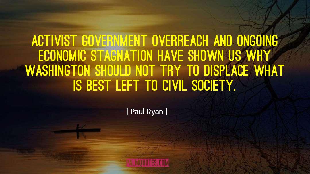 Civil Society quotes by Paul Ryan