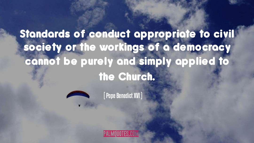Civil Society quotes by Pope Benedict XVI