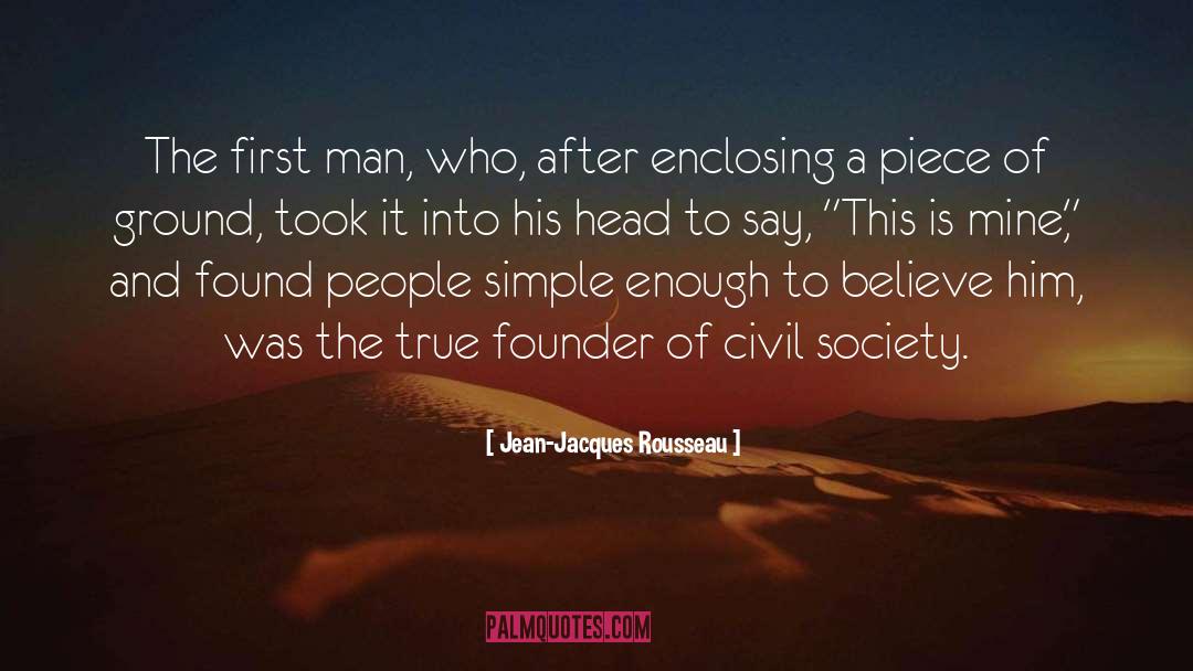 Civil Society quotes by Jean-Jacques Rousseau