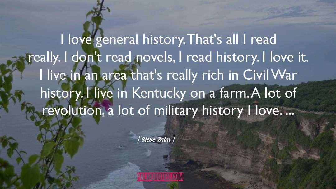 Civil War Fiction quotes by Steve Zahn