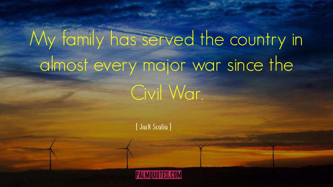 Civil War War Memory quotes by Jack Scalia