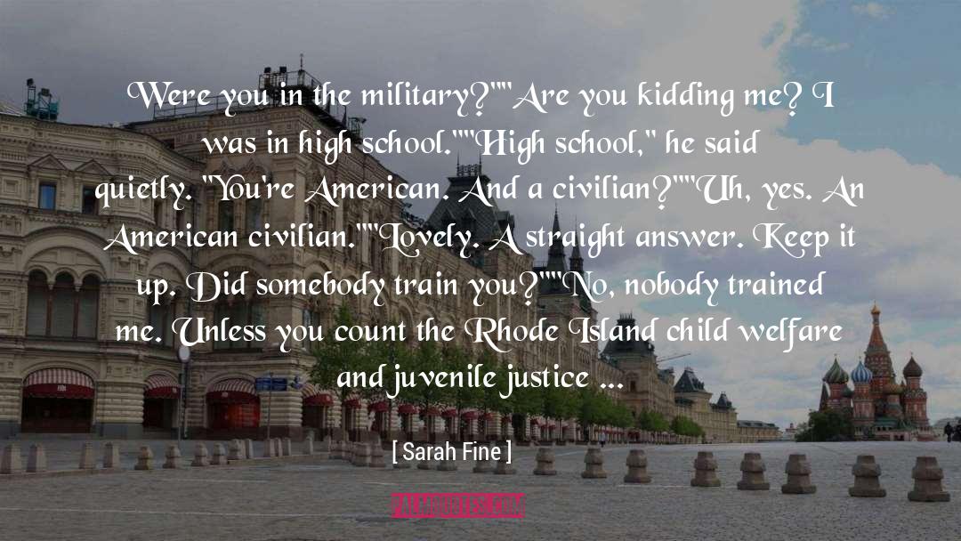 Civilian quotes by Sarah Fine
