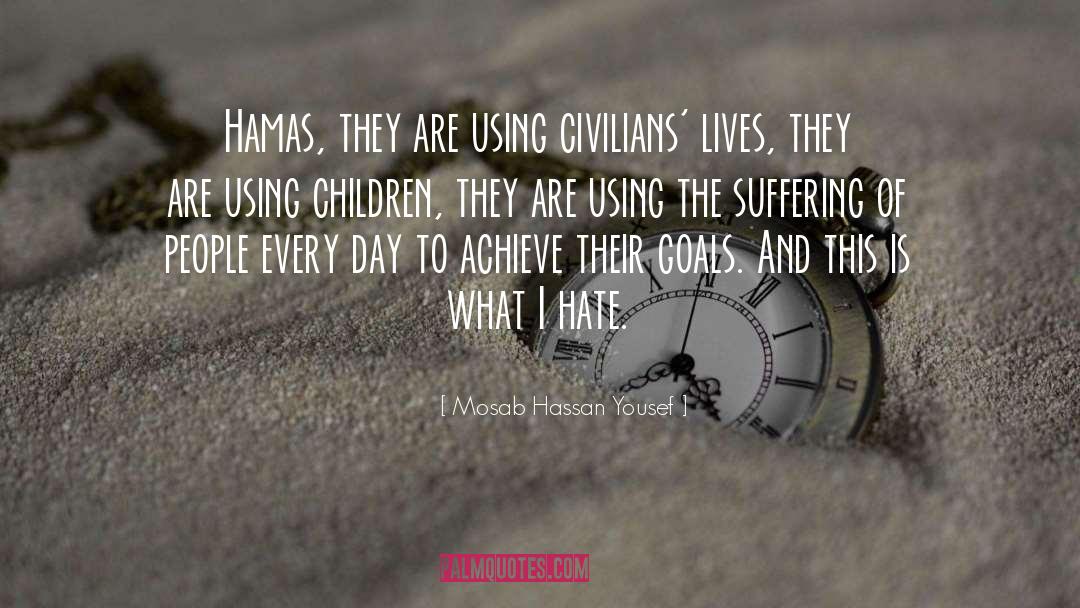 Civilians quotes by Mosab Hassan Yousef