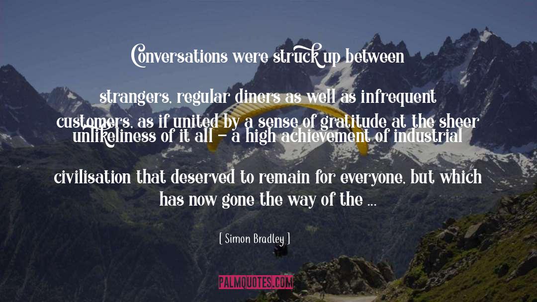 Civilisation quotes by Simon Bradley