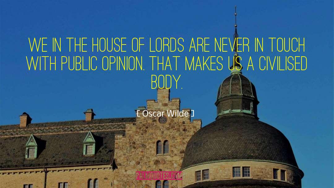 Civilised quotes by Oscar Wilde