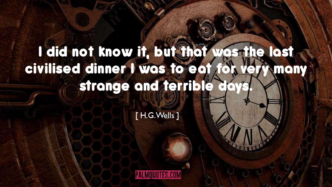 Civilised quotes by H.G.Wells