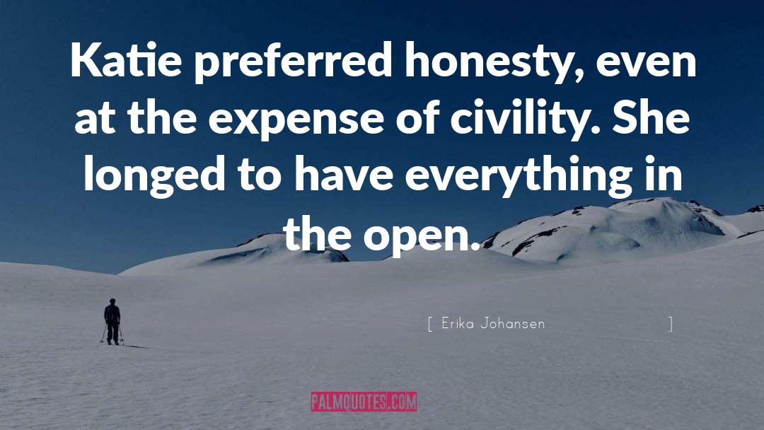 Civility quotes by Erika Johansen