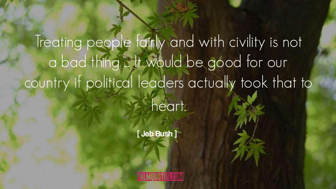 Civility quotes by Jeb Bush