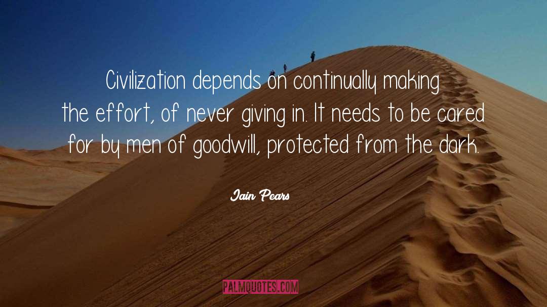 Civilization quotes by Iain Pears