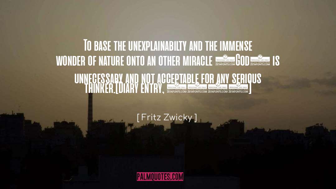 Civilization Vs Nature quotes by Fritz Zwicky