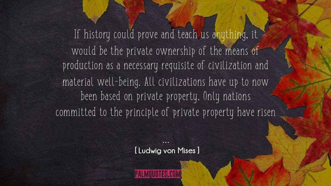 Civilizations quotes by Ludwig Von Mises