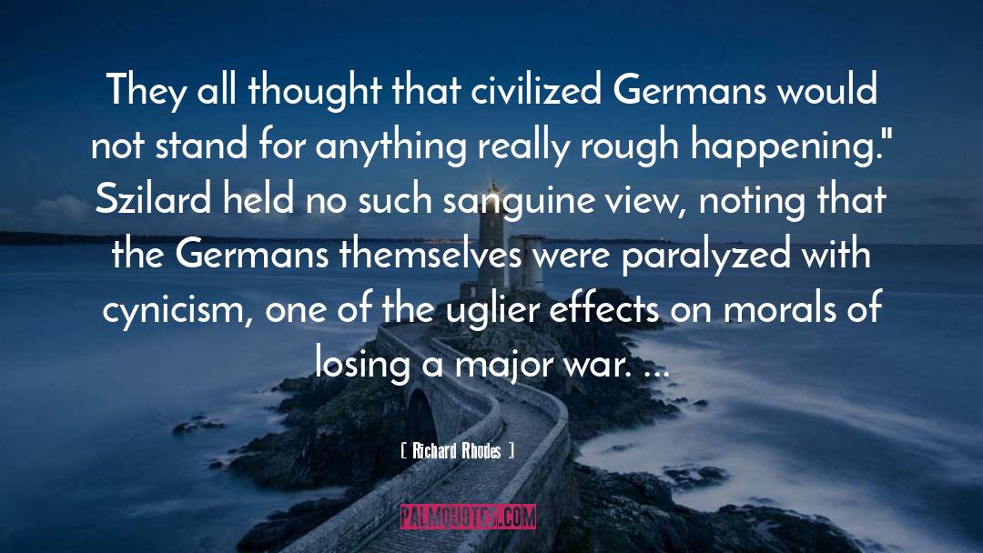 Civilized quotes by Richard Rhodes