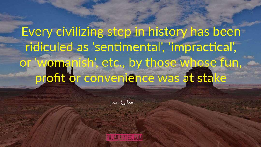 Civilizing Synonyms quotes by Joan Gilbert
