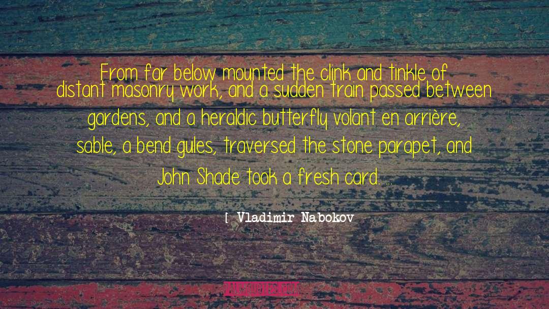 Civitillo Masonry quotes by Vladimir Nabokov