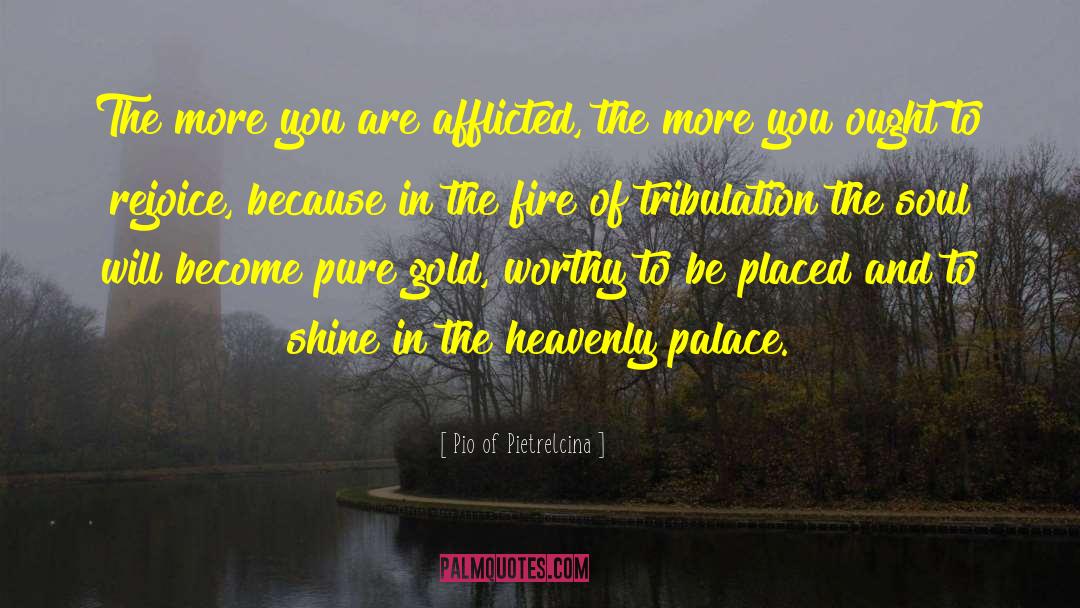 Ciyt Oh Heavenly Fire quotes by Pio Of Pietrelcina