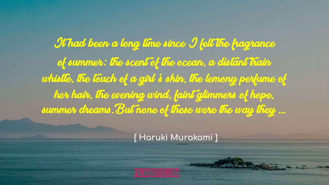 Ck1 Perfume quotes by Haruki Murakami