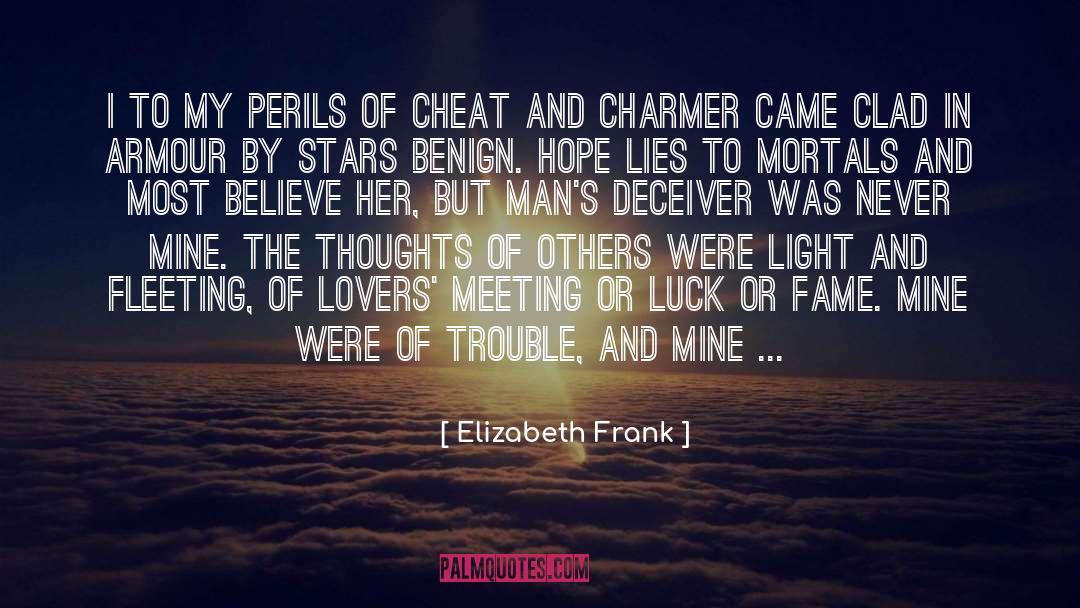 Clad quotes by Elizabeth Frank