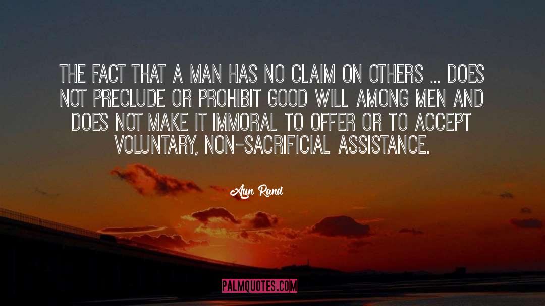 Claim On quotes by Ayn Rand