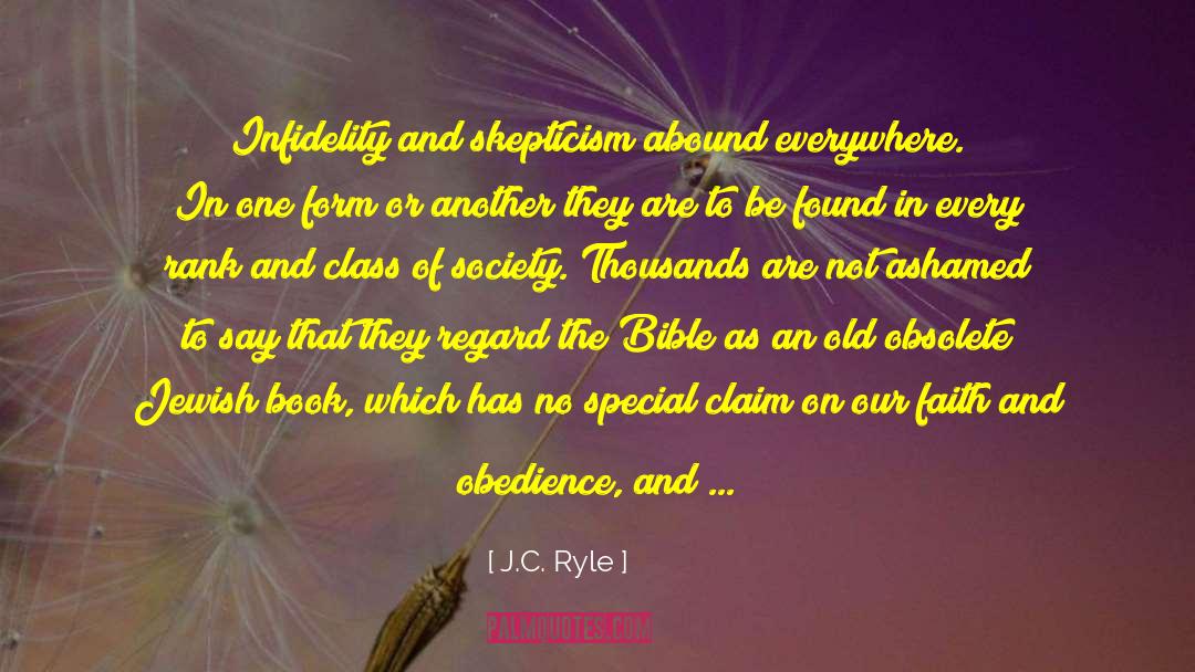 Claim On quotes by J.C. Ryle