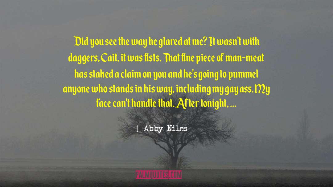 Claim On quotes by Abby Niles