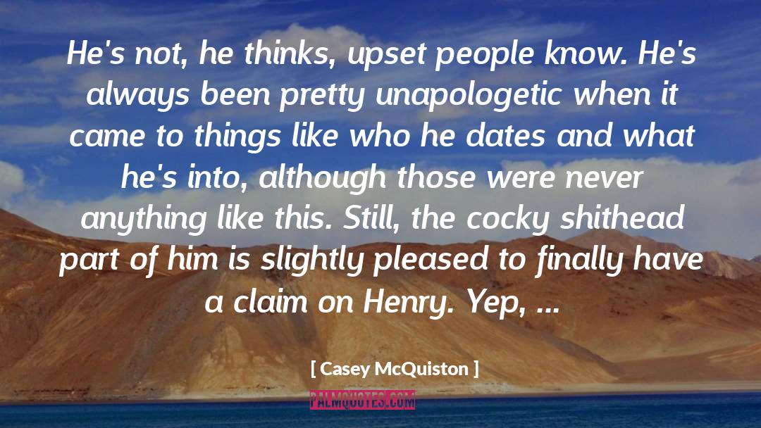 Claim On quotes by Casey McQuiston