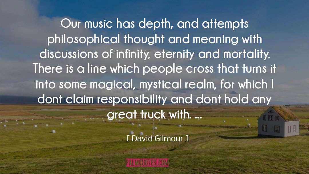 Claim quotes by David Gilmour