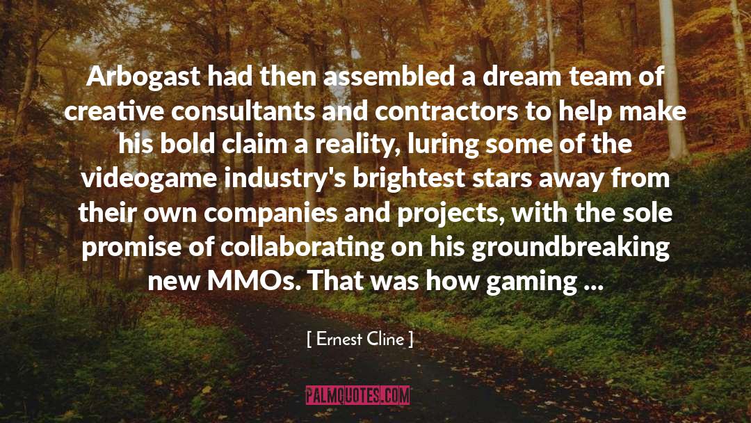 Claim quotes by Ernest Cline