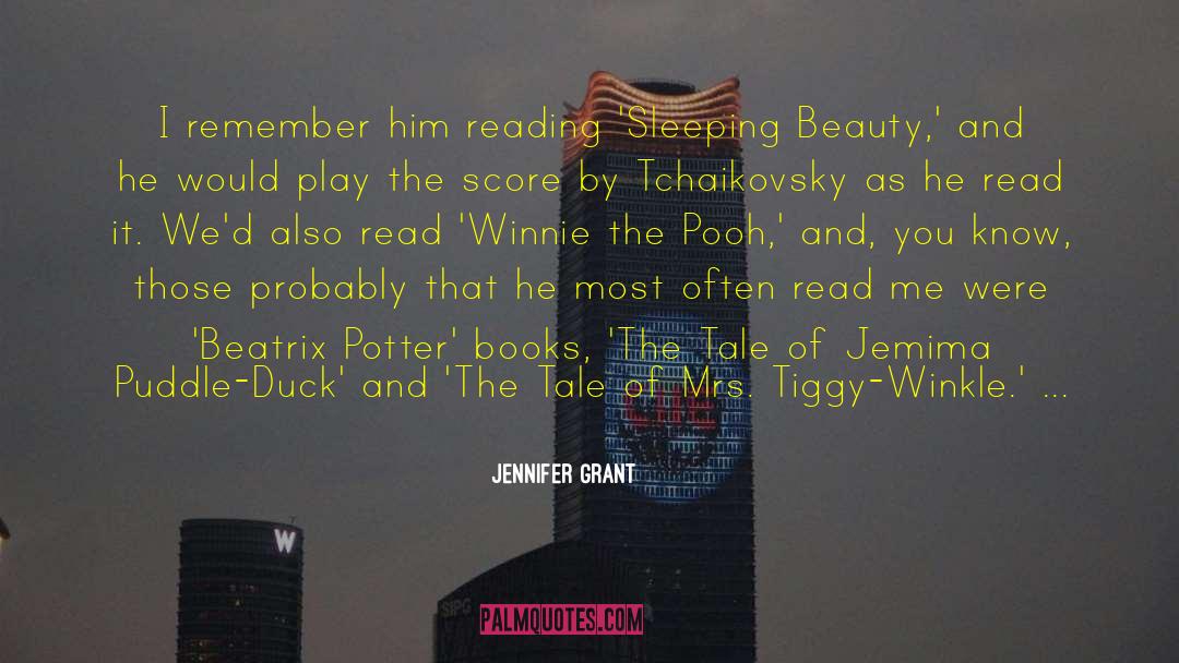 Claiming Of Sleeping Beauty quotes by Jennifer Grant